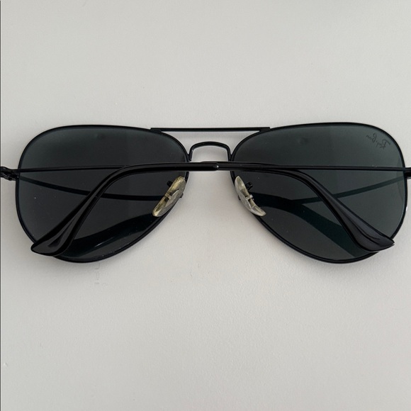 Ray-Ban Dark Aviator Sunglasses - Picture 2 of 4